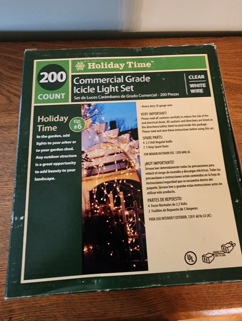 Holiday Time Icicle Light Sets